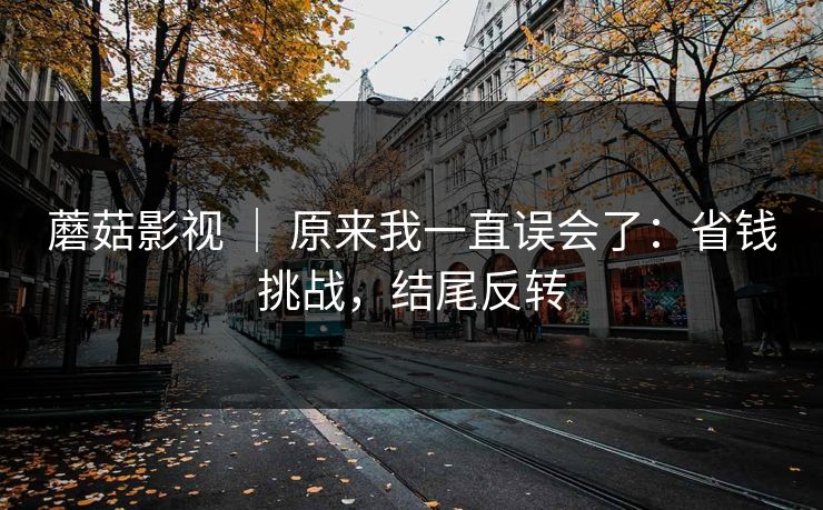 蘑菇影视 ｜ 原来我一直误会了：省钱挑战，结尾反转