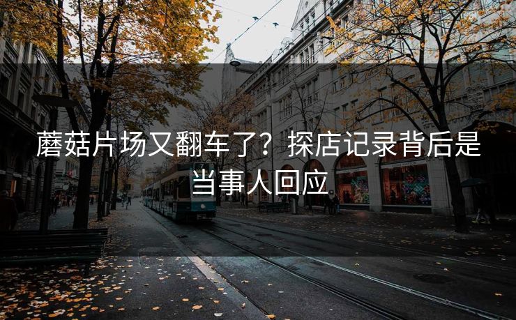 蘑菇片场又翻车了？探店记录背后是当事人回应